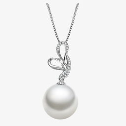 古鉆珠寶首飾與白珍珠的魅力 高清產品實物PNG免費下載